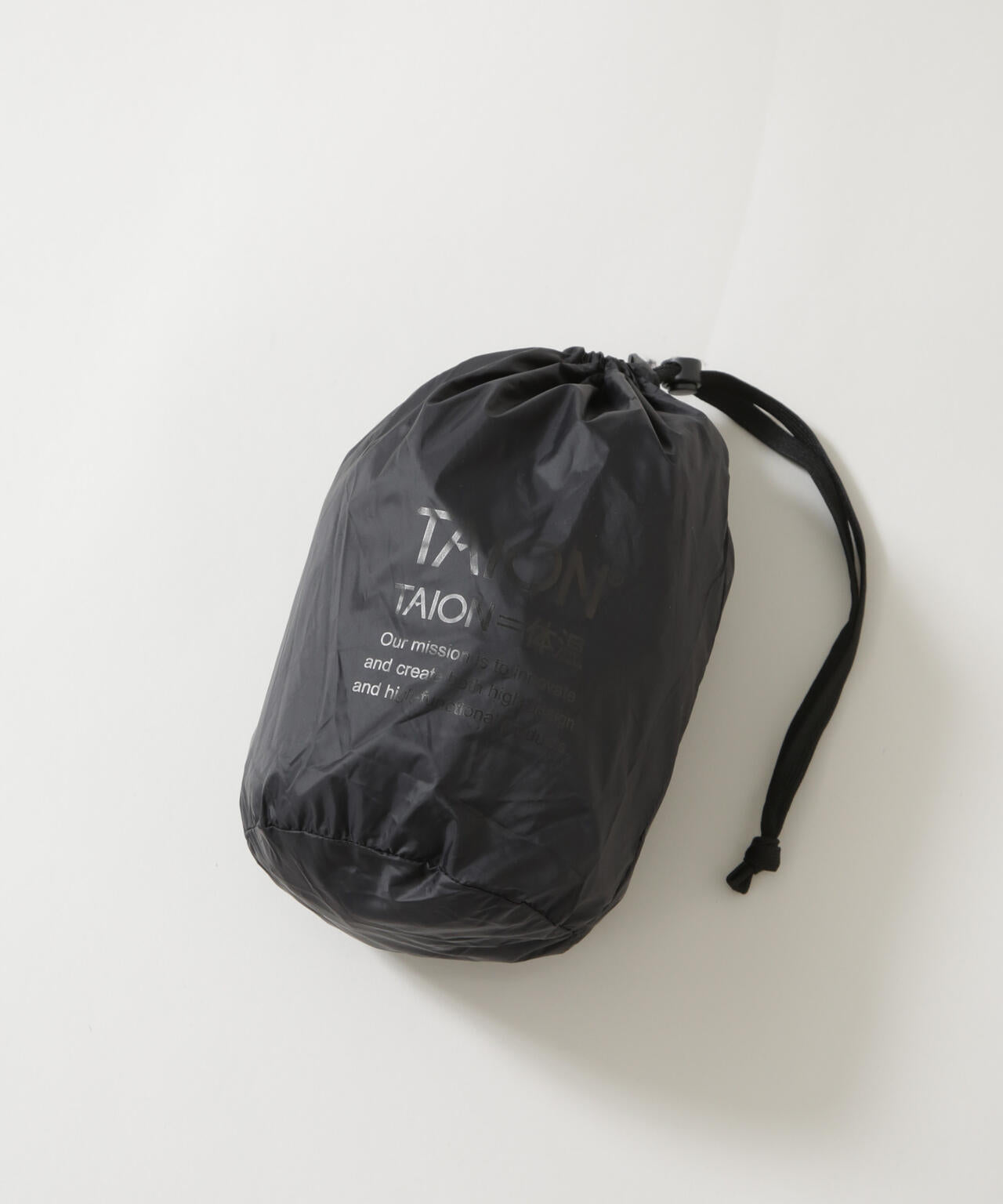 ☆うにゃ‼️新品未使用☆タイオン☆MILITARY DOWN CAPE☆黒☆ TAION（タイオン） ダウンジャケット ダウン 「TAION / タイオン