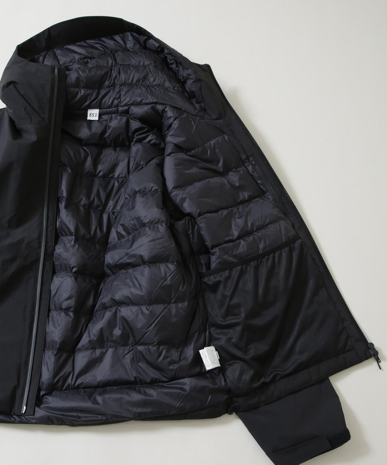 es.1 / 3lyr down Hoodie es.1 / 3lyr down Hoodie