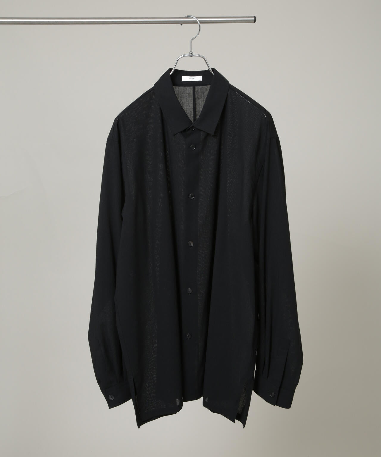 ATON / TWIST WOOL WASHER OVERSIZED SH