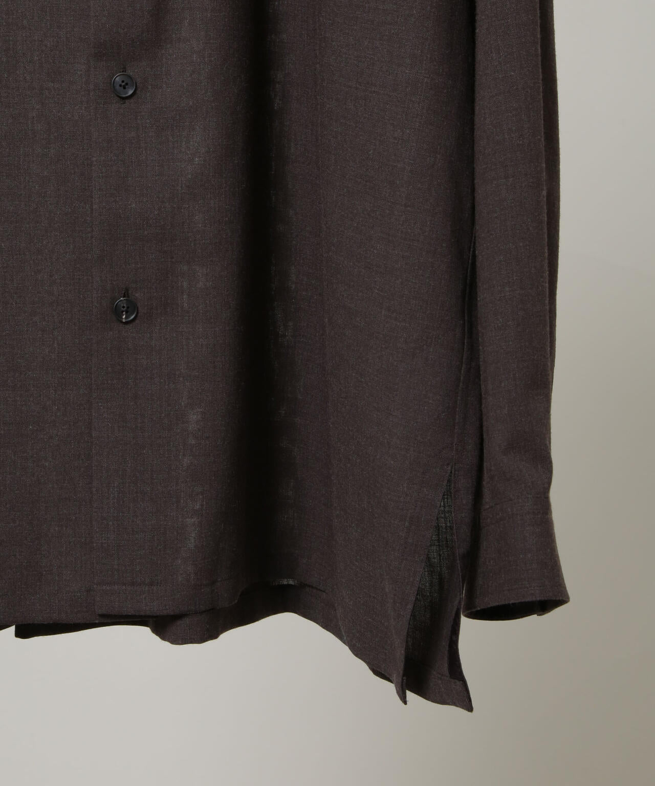 ATON / TWIST WOOL WASHER OVERSIZED SH
