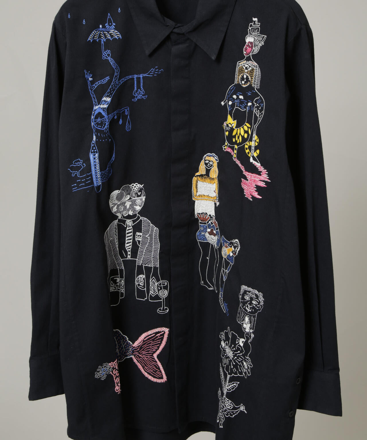 mii/PACED HAND EMBROIDERED SHIRT 6705220052