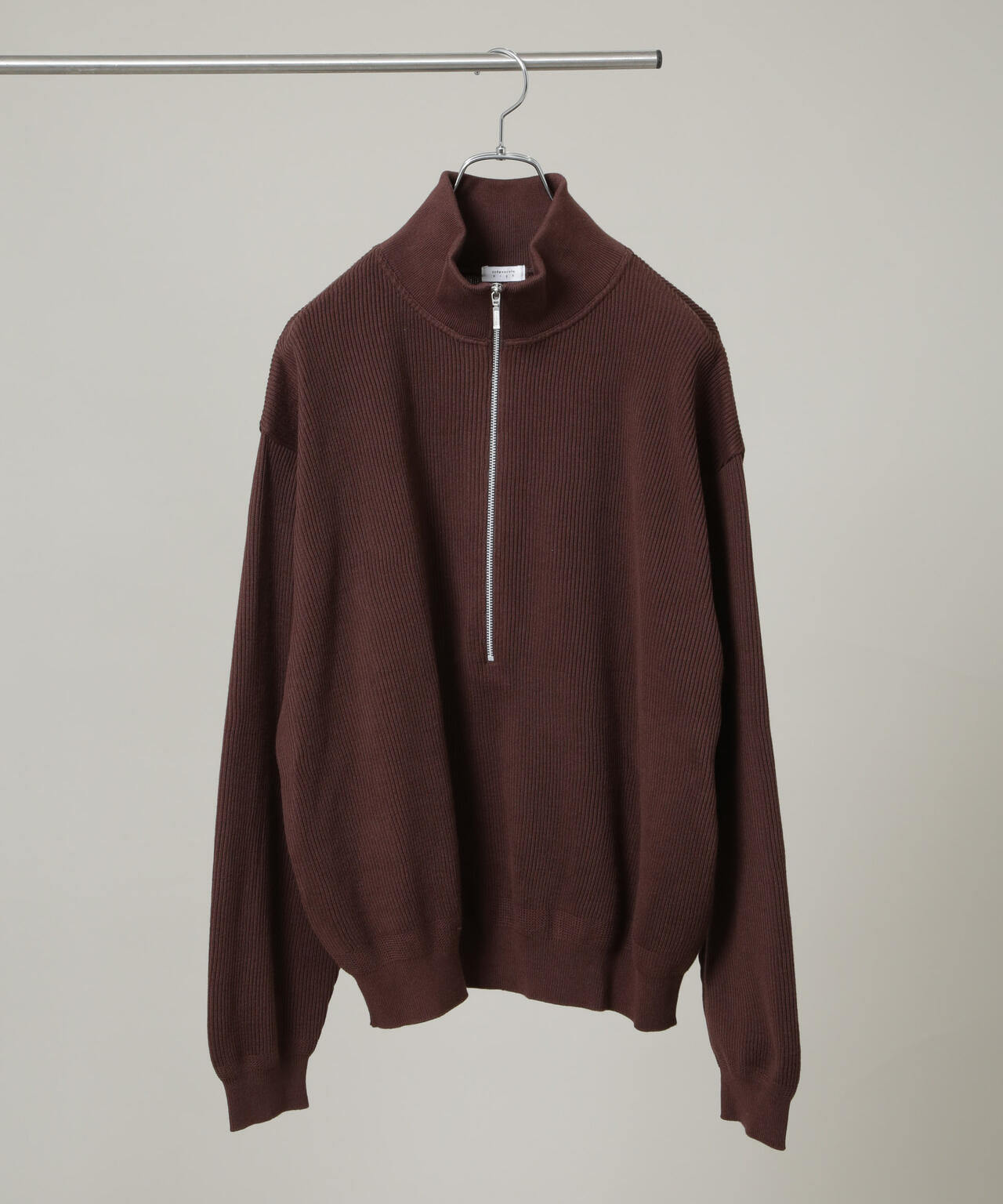 crepuscule/別注 ハーフジップ プルオーバー