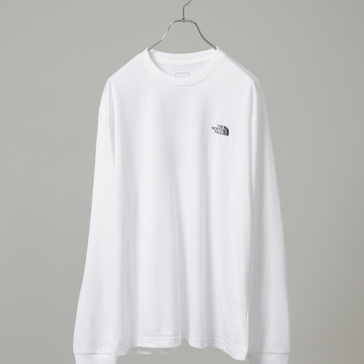 THE NORTH FACE/L / S Back Square Logo Tee