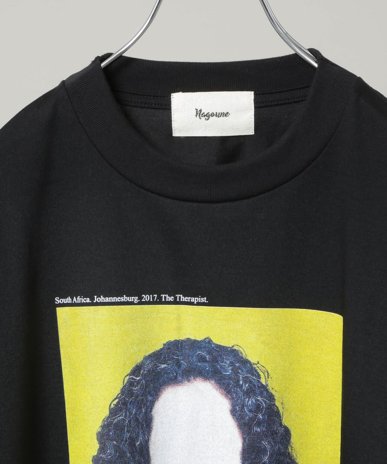 nagoune / WEP print T- shirt