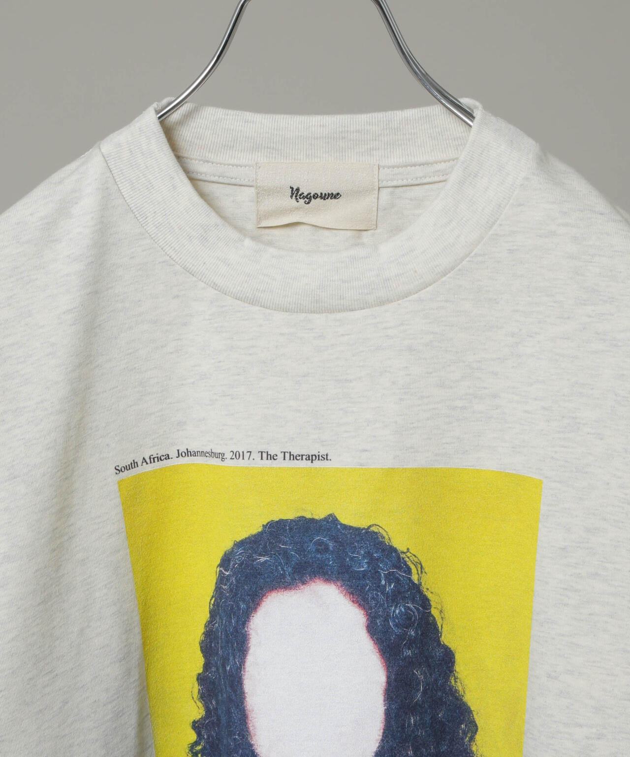 nagoune/別注 WEP print T- shirt 6705223078