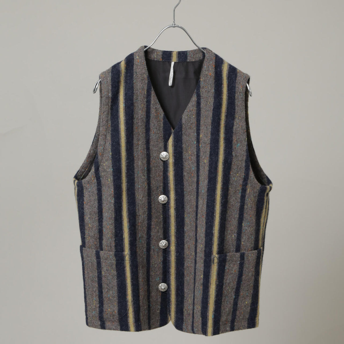m's braque / エムズブラック 別注 Blanket Vest
