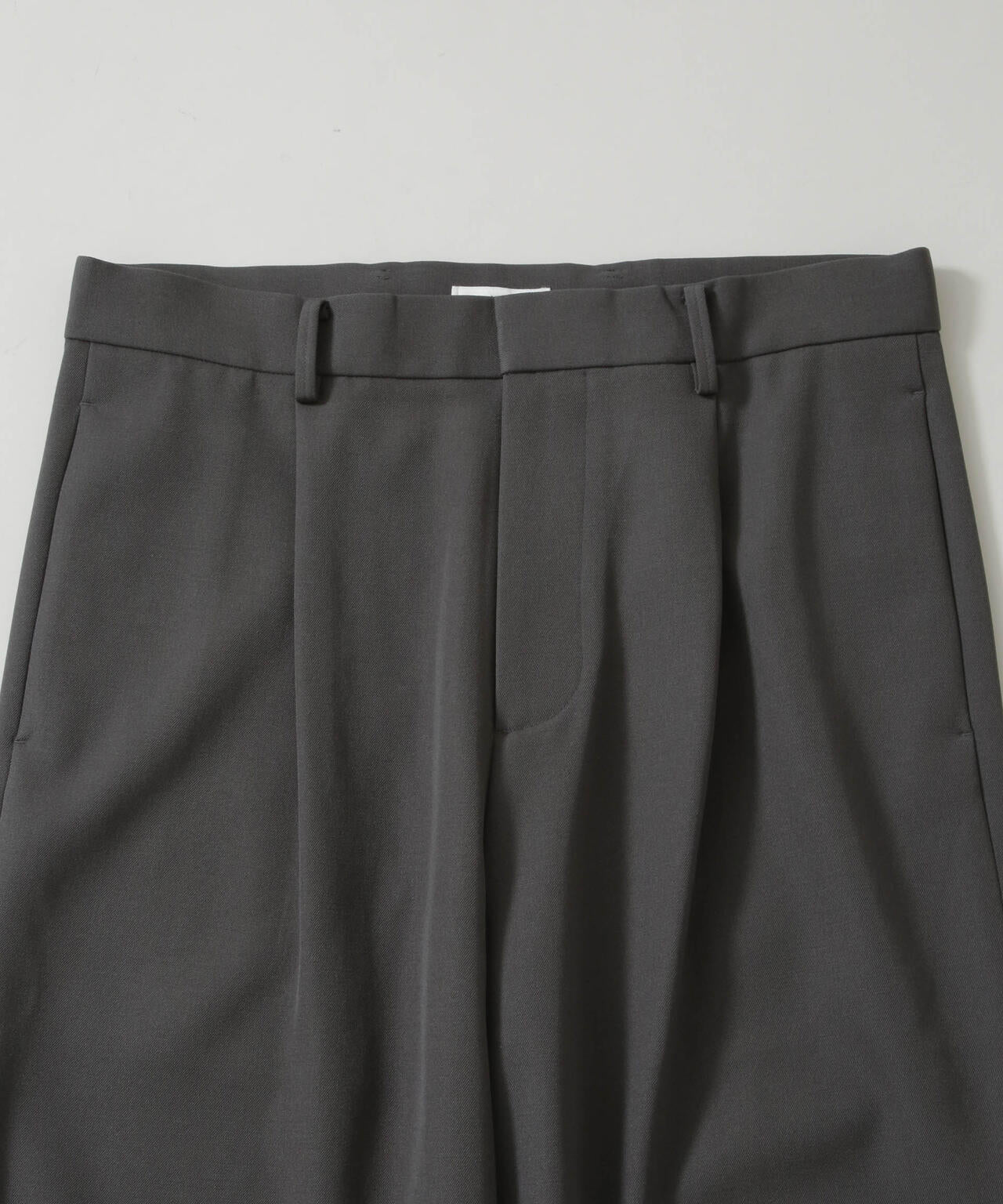 ATON/BACK SATIN STANDARD PANTS