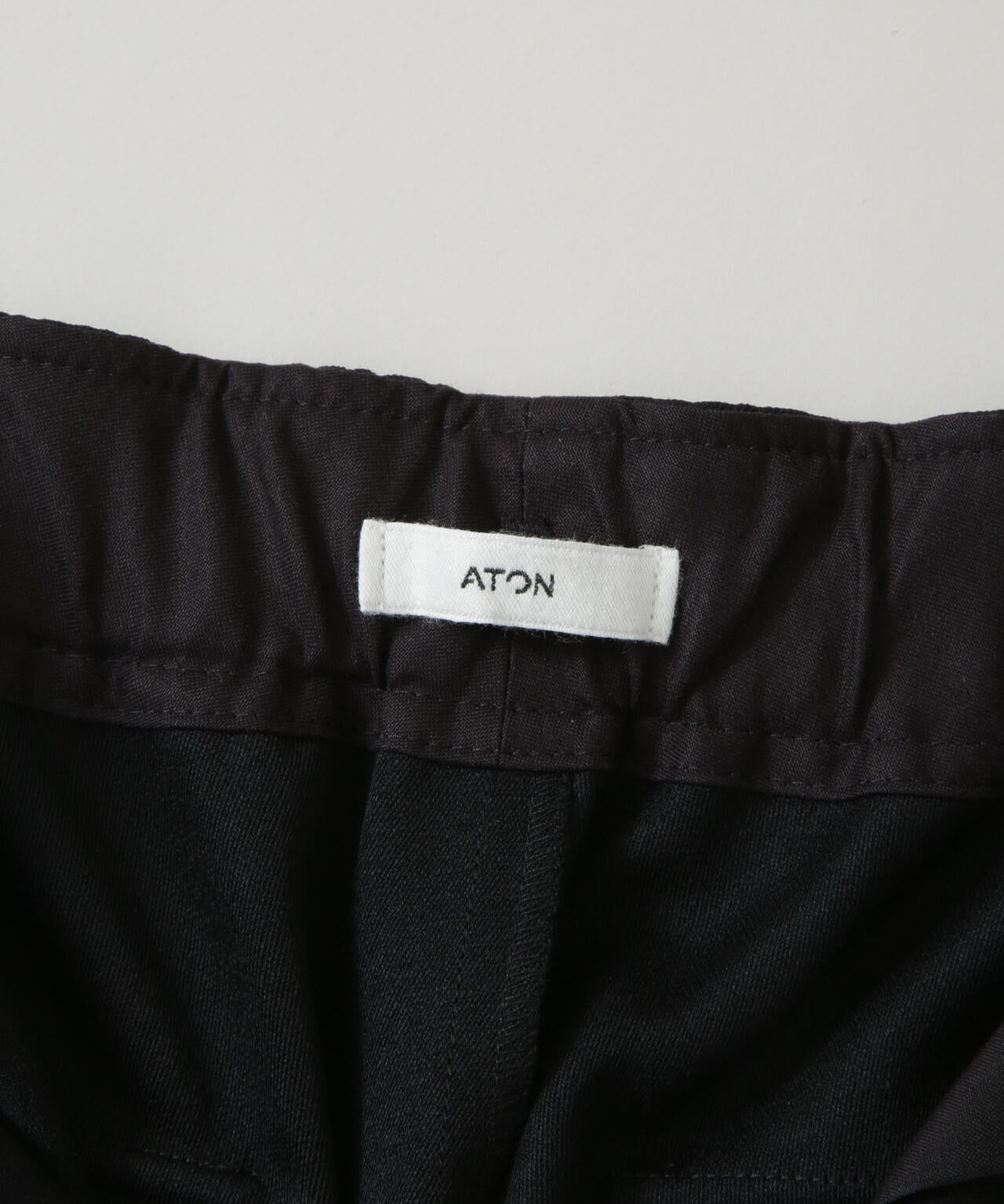 ATON/BACK SATIN UTILITY PANTS 6705227131