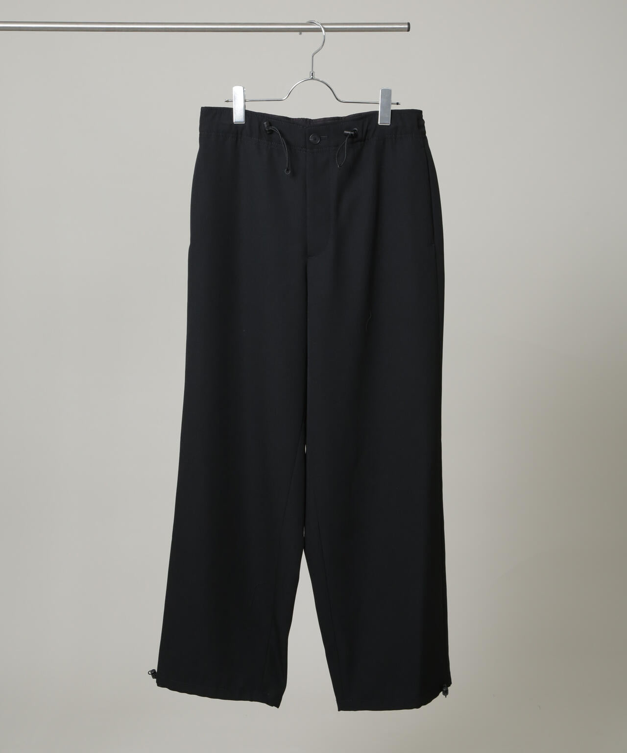ATON/BACK SATIN UTILITY PANTS