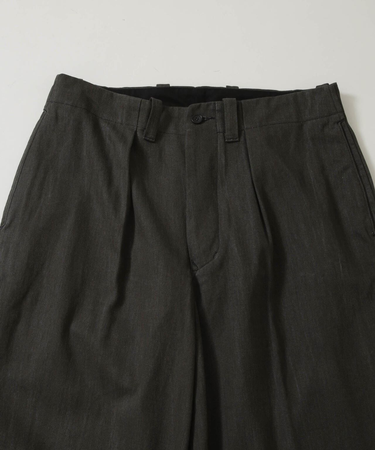 HAVERSACK/墨染ツイルワイドパンツ 6705227161