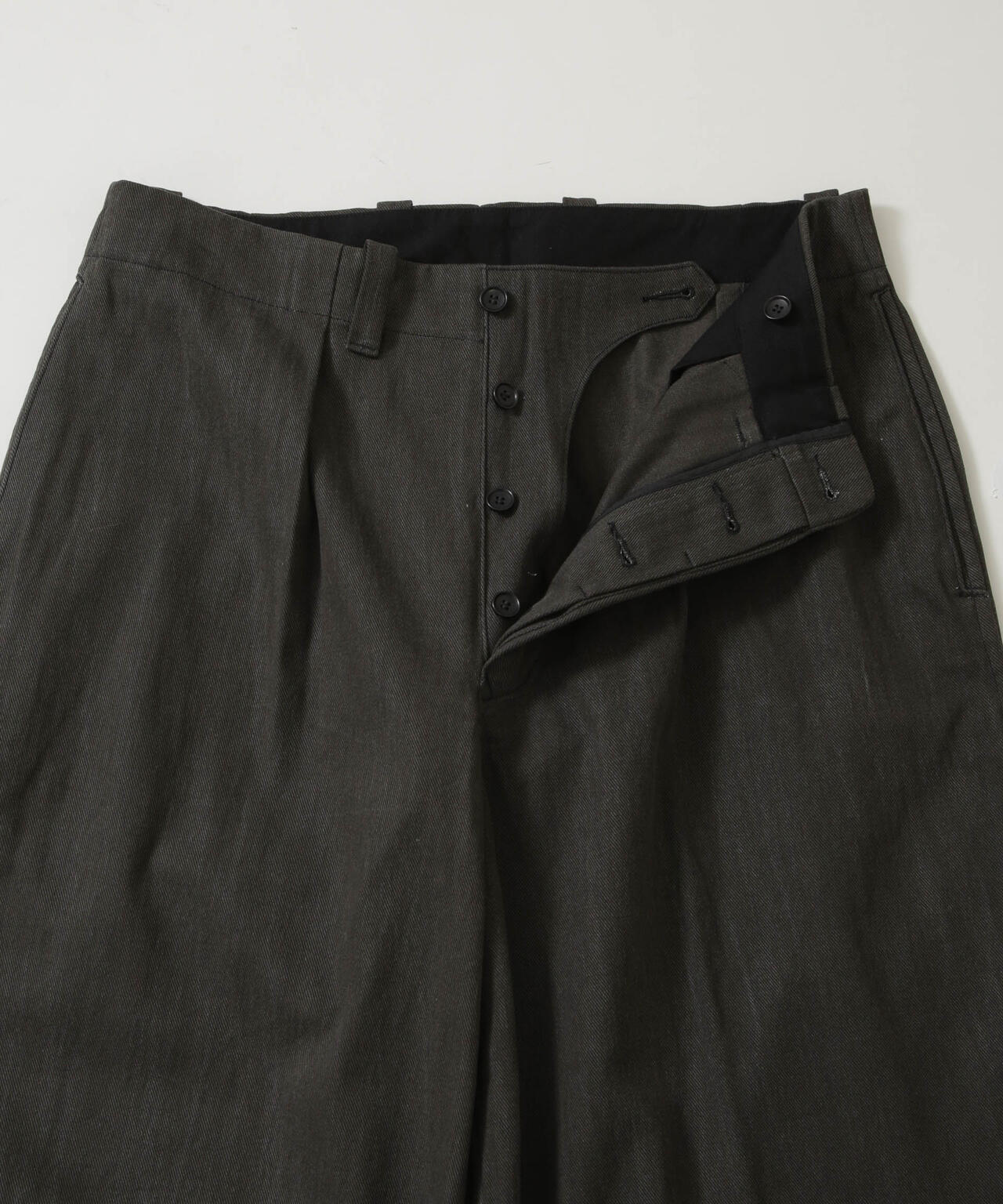 HAVERSACK/墨染ツイルワイドパンツ 6705227161