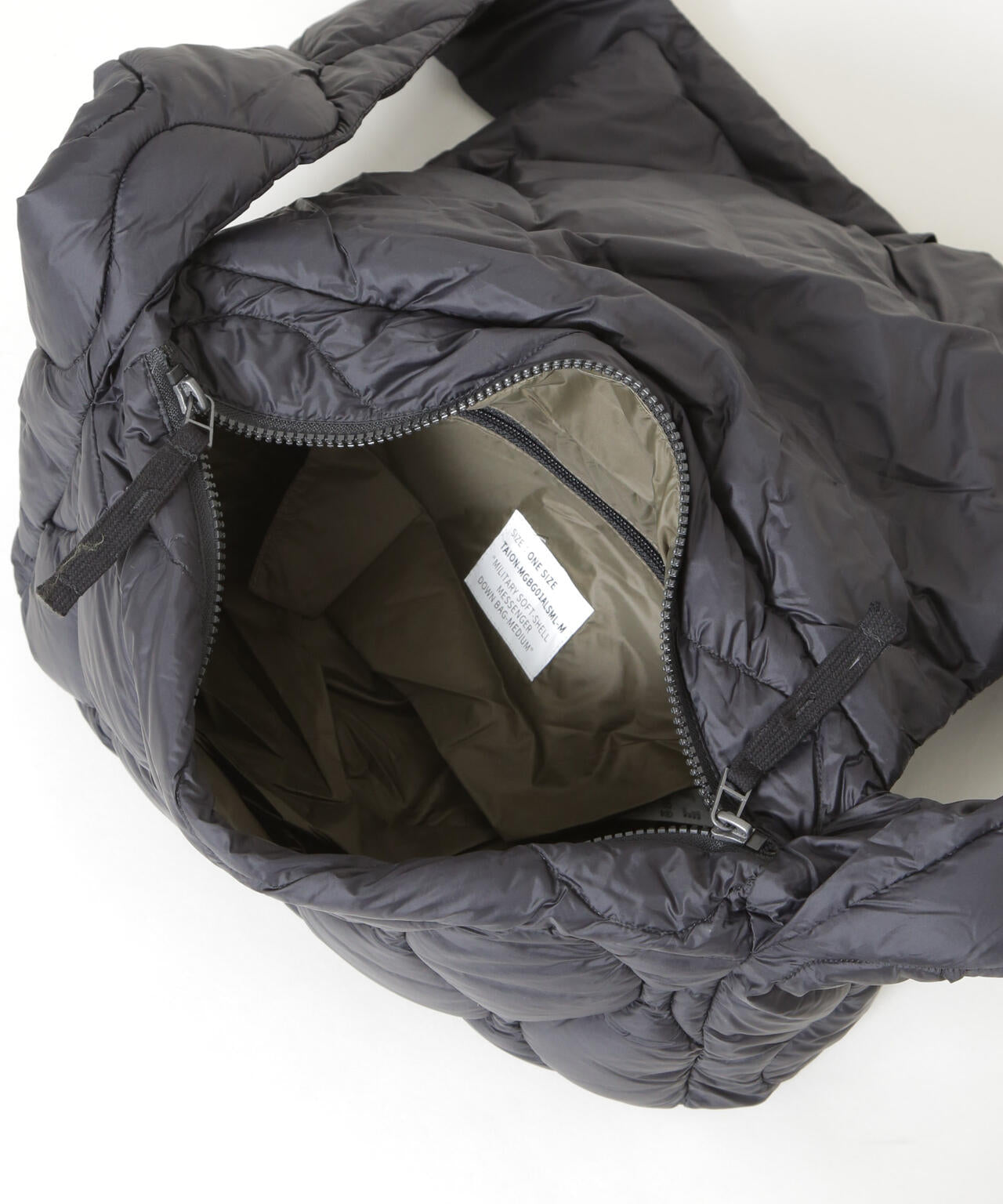 TAION/MILITARY MESSENGER DOWN BAG-M 6705232133