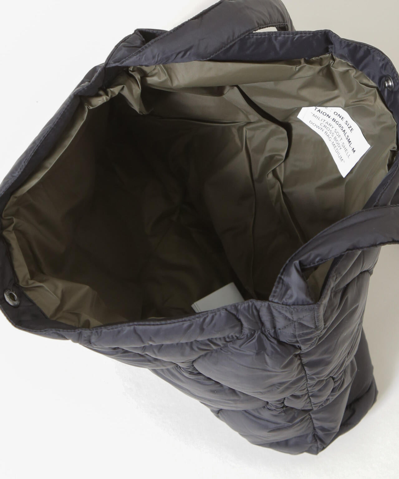 TAION/MILITARY CROSS BODY DOWN BAG-M 6705232135