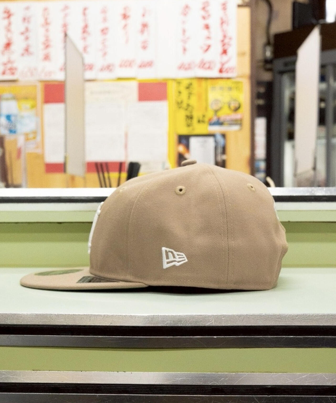 NEW ERA ANK 別注 アニューエラ キャップ ベージュ アニキ 片野英児 NEW ERA(R) / RC950 ANK BKHA