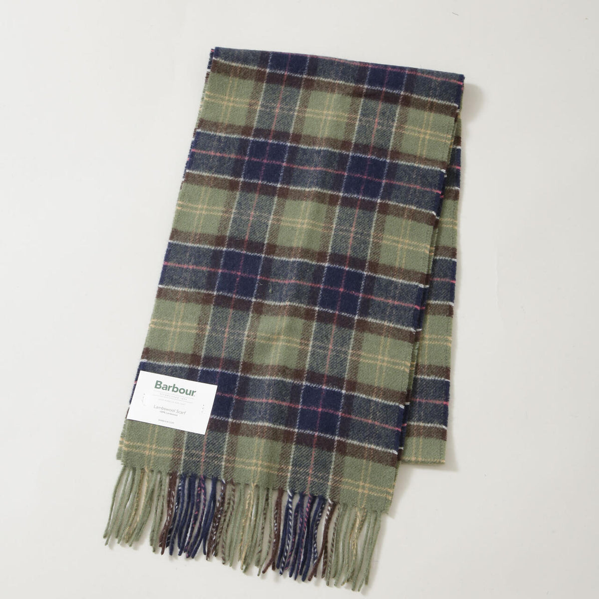 Barbour/BARBOUR TARTAN LAMBSWOOL SCARF