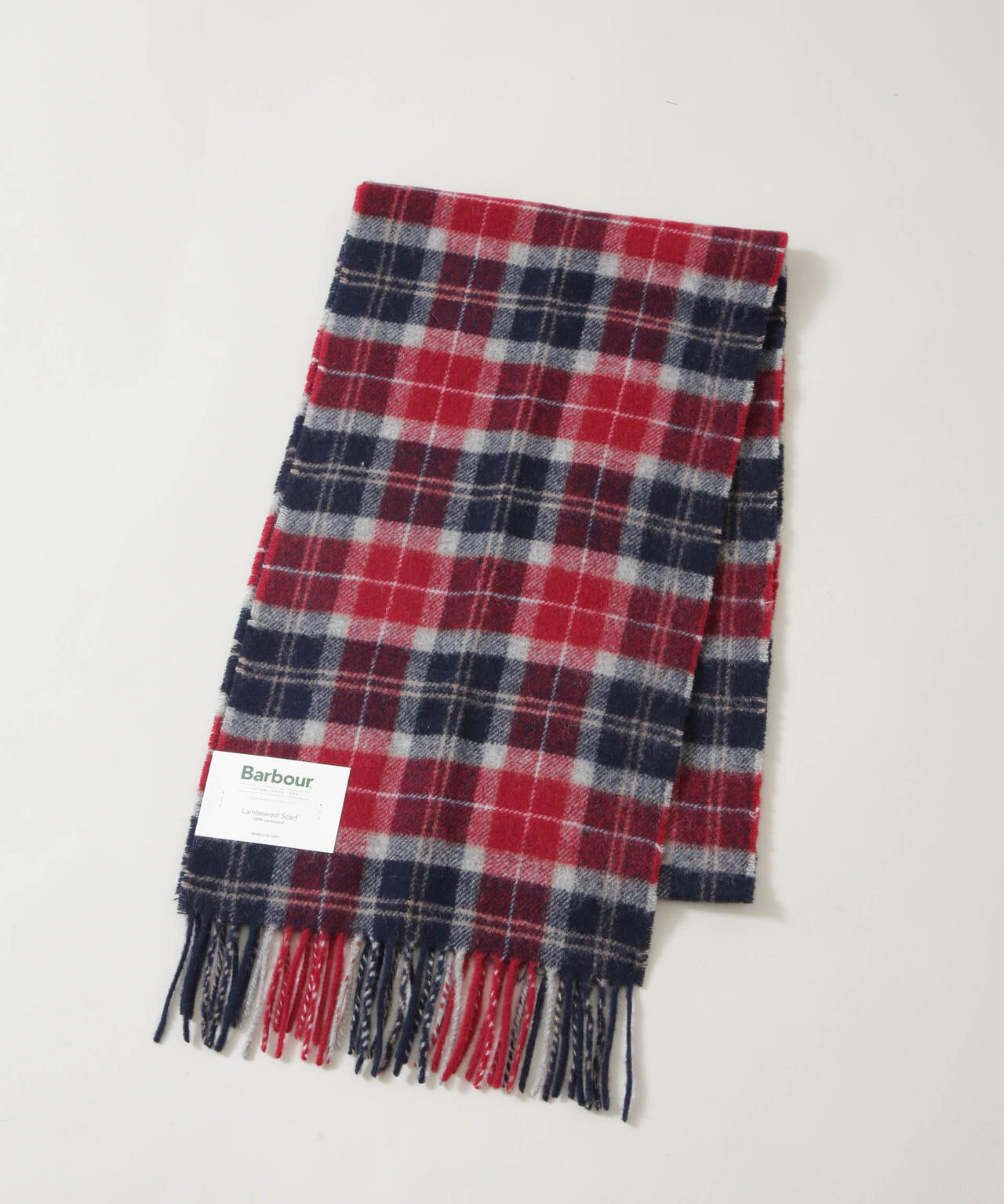 Barbour/BARBOUR TARTAN LAMBSWOOL SCARF
