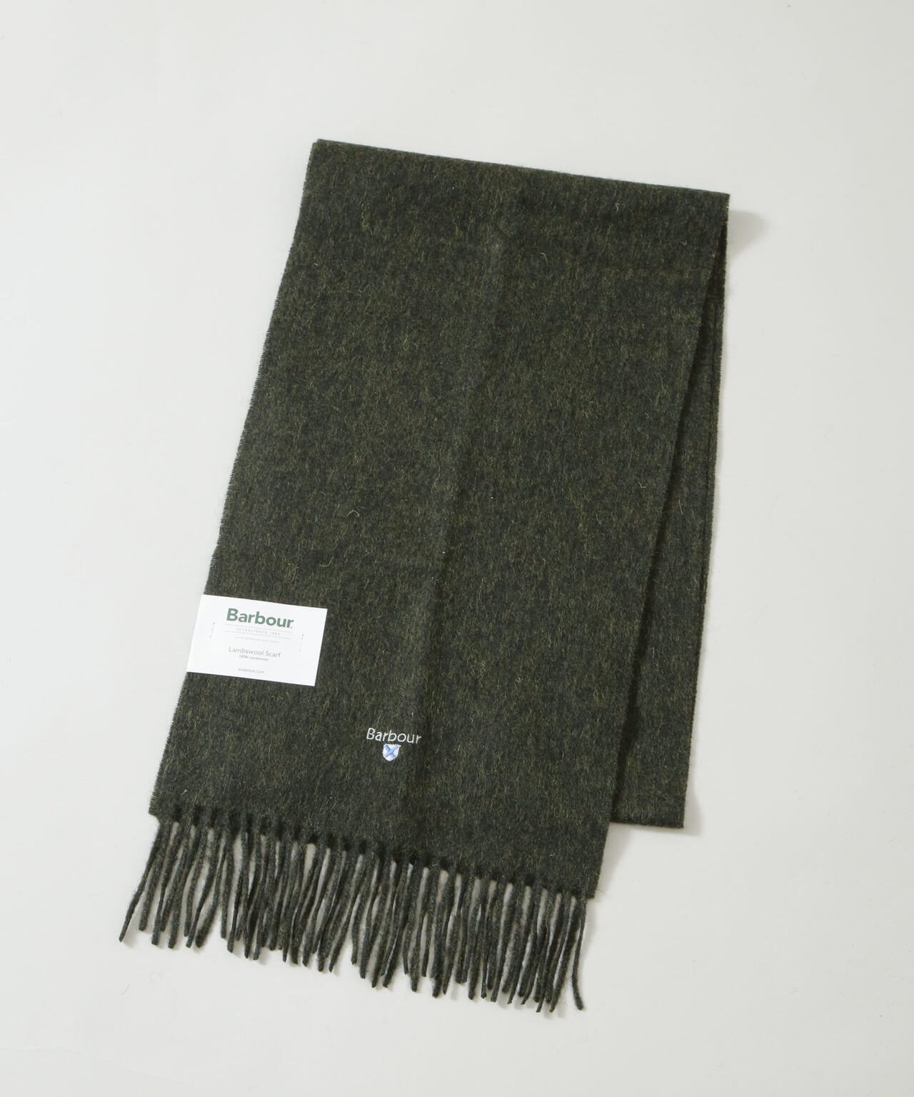 Barbour/BARBOUR PLAIN LAMBSWOOL SCARF 6705241021