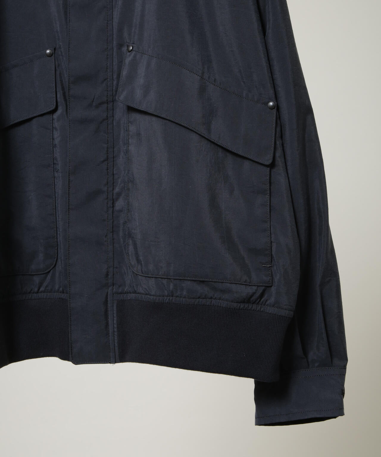 ULTERIOR / SILK NYLON TAFFETA FLIGHT JKT