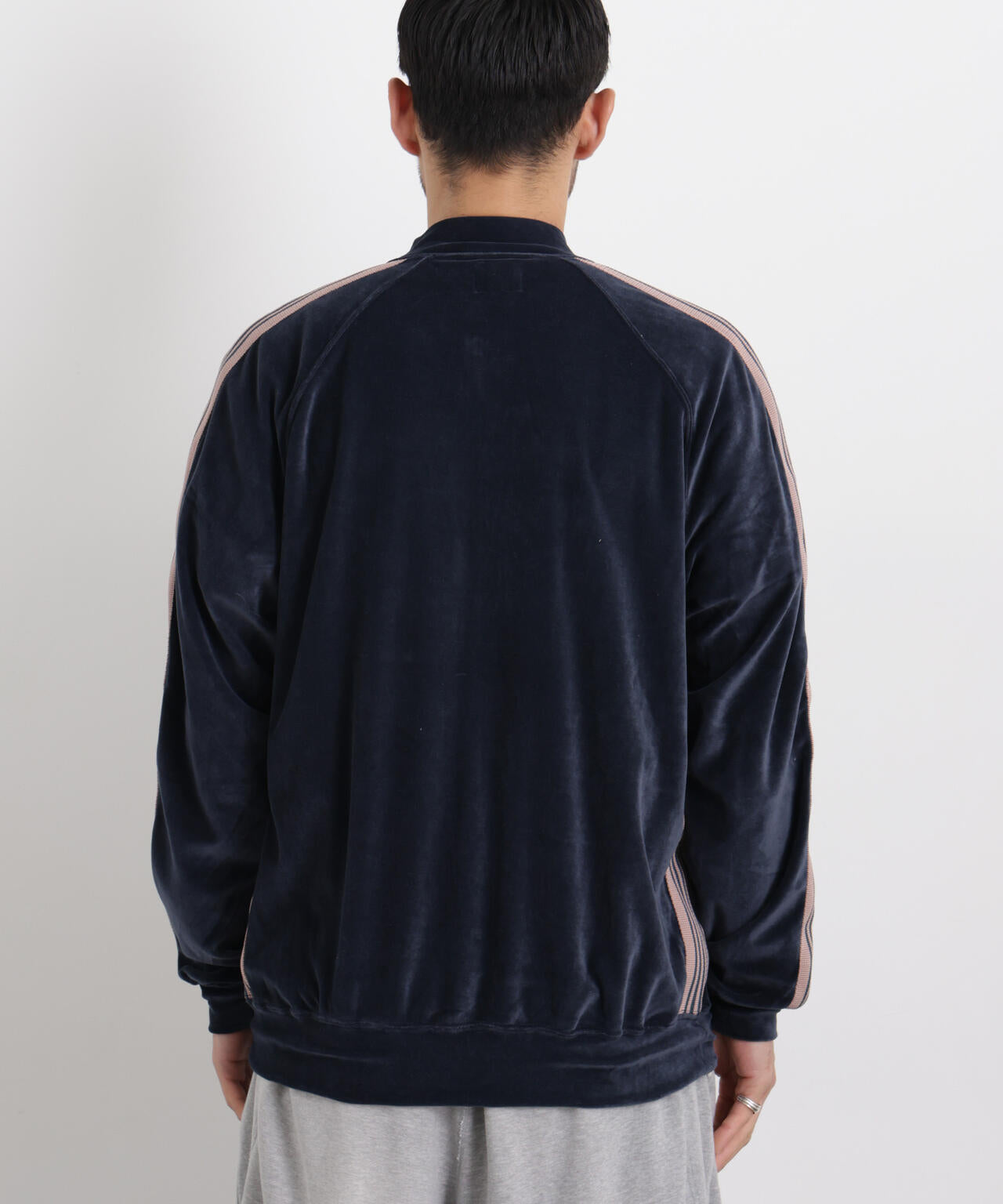 Needles/Rib Collar Track Jacket-Velour 6706112020