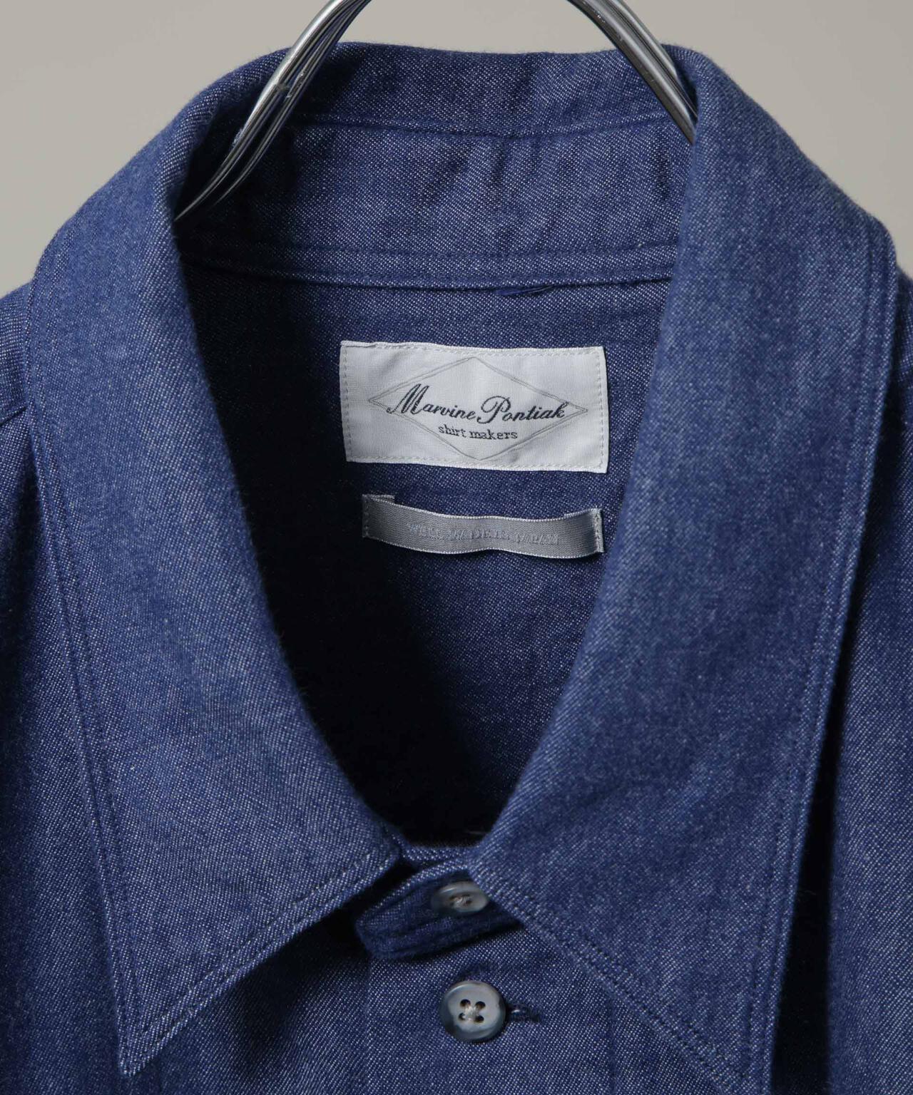トップス Marvine Pontiak Shirt Makers CPO SH Marvine Pontiak Shirt Makers / CPO SH