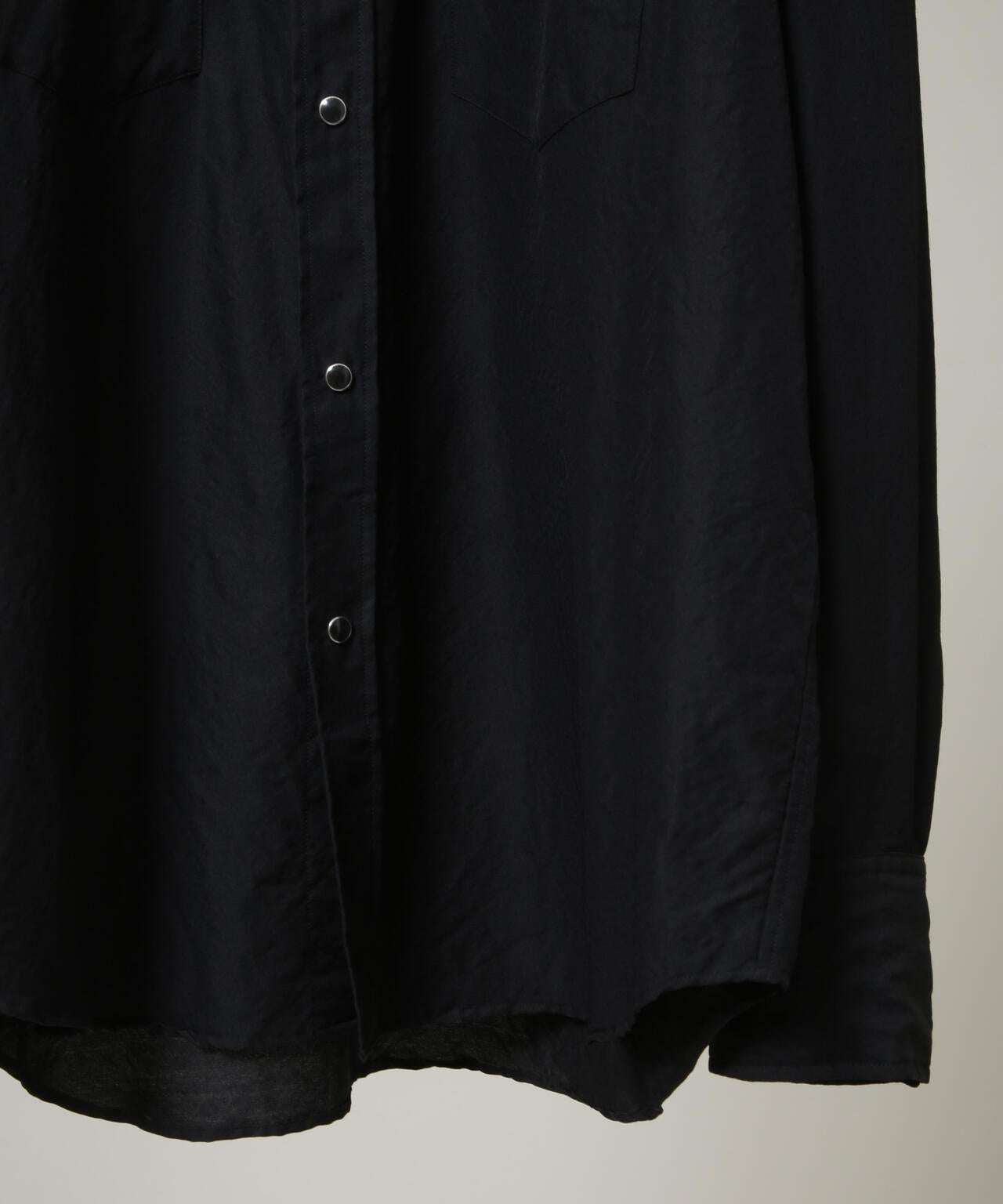 ULTERIOR/WASHED W/S TWILL WESTERN SHIRT 6706120018
