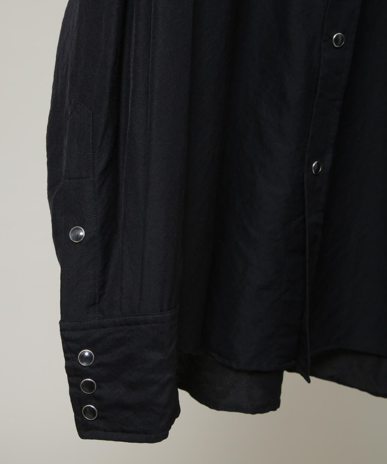 ULTERIOR/WASHED W/S TWILL WESTERN SHIRT 6706120018