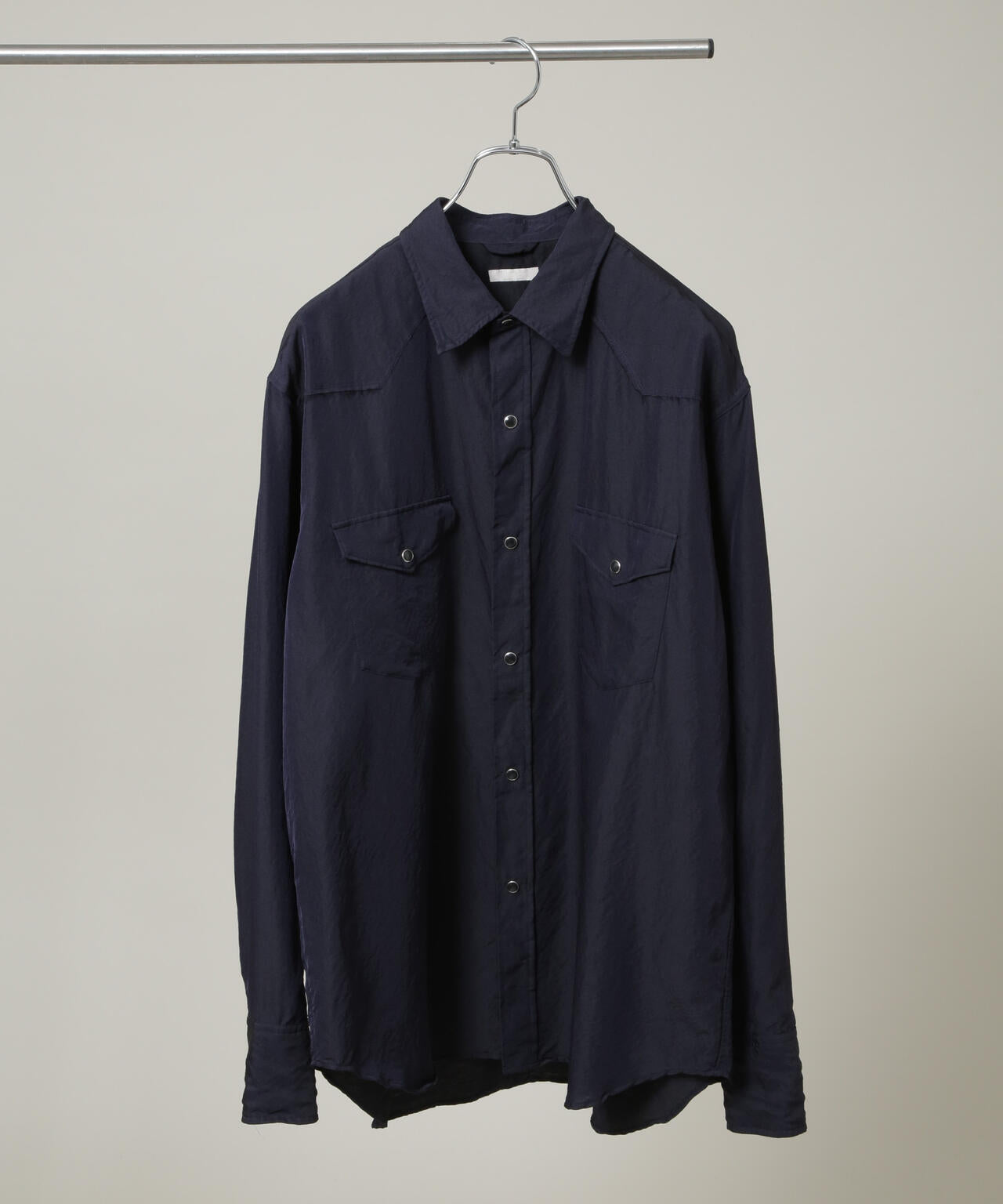 ULTERIOR / WASHED W/S TWILL WESTERN SHIRT
