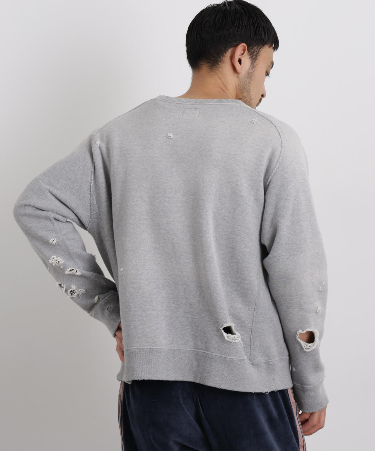 Needles / Deconstructed Sweat Shirt