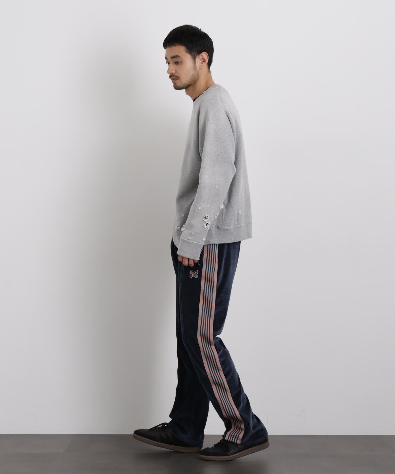 Needles/Deconstructed Sweat Shirt 6706123011