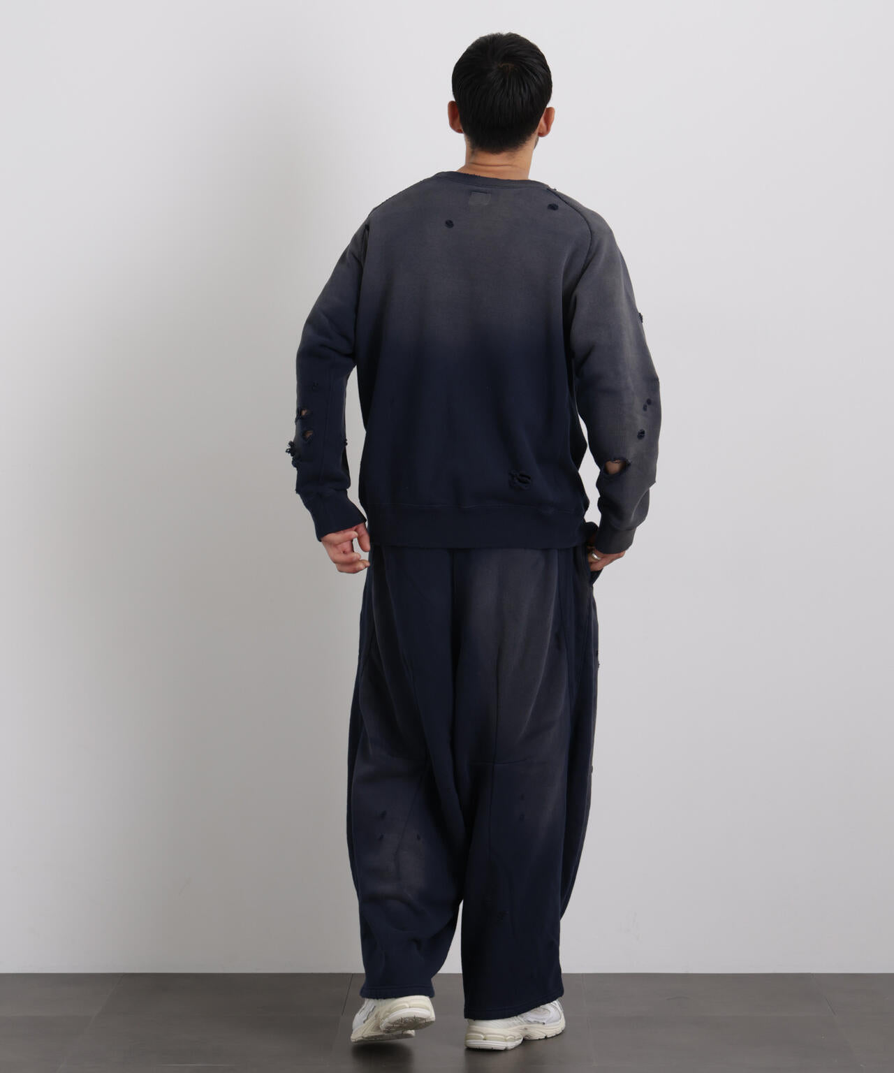 Needles / Deconstructed Sweat Shirt