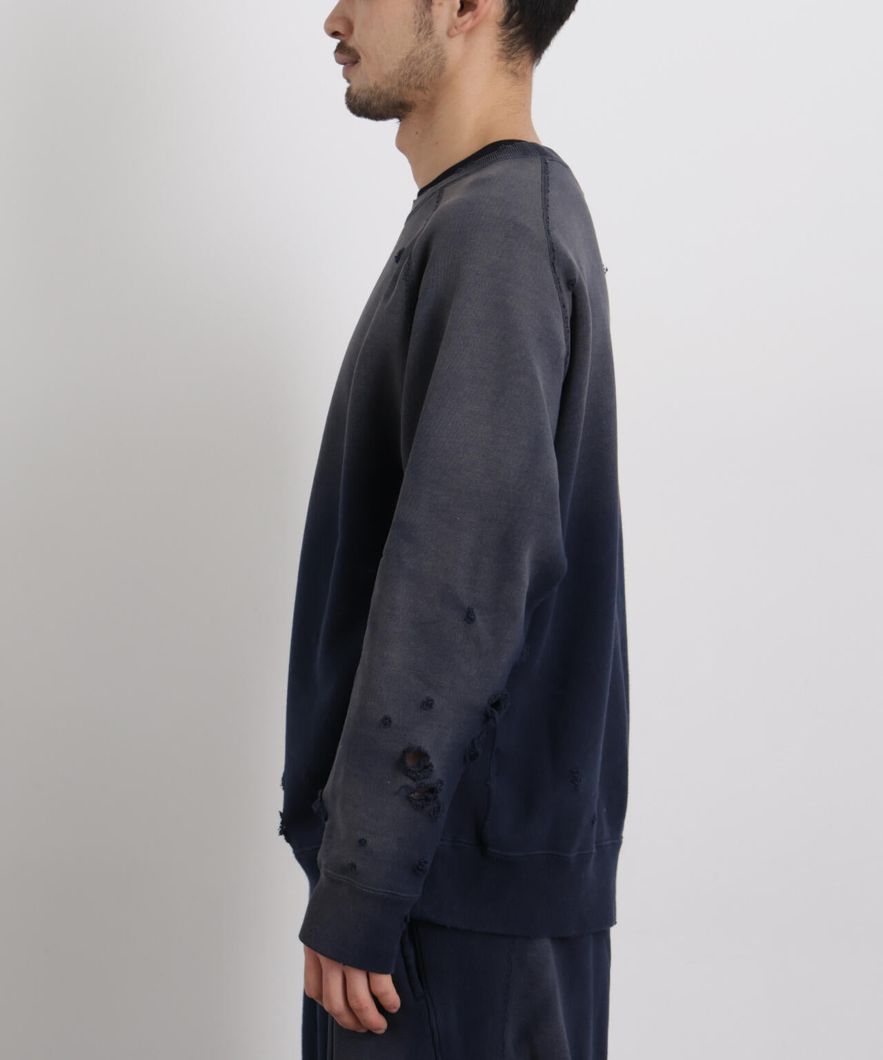 Needles / Deconstructed Sweat Shirt