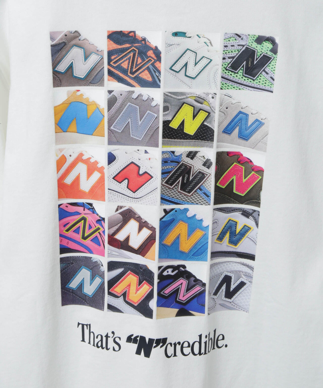 new balance/NコラージュTシャツ 6706124010
