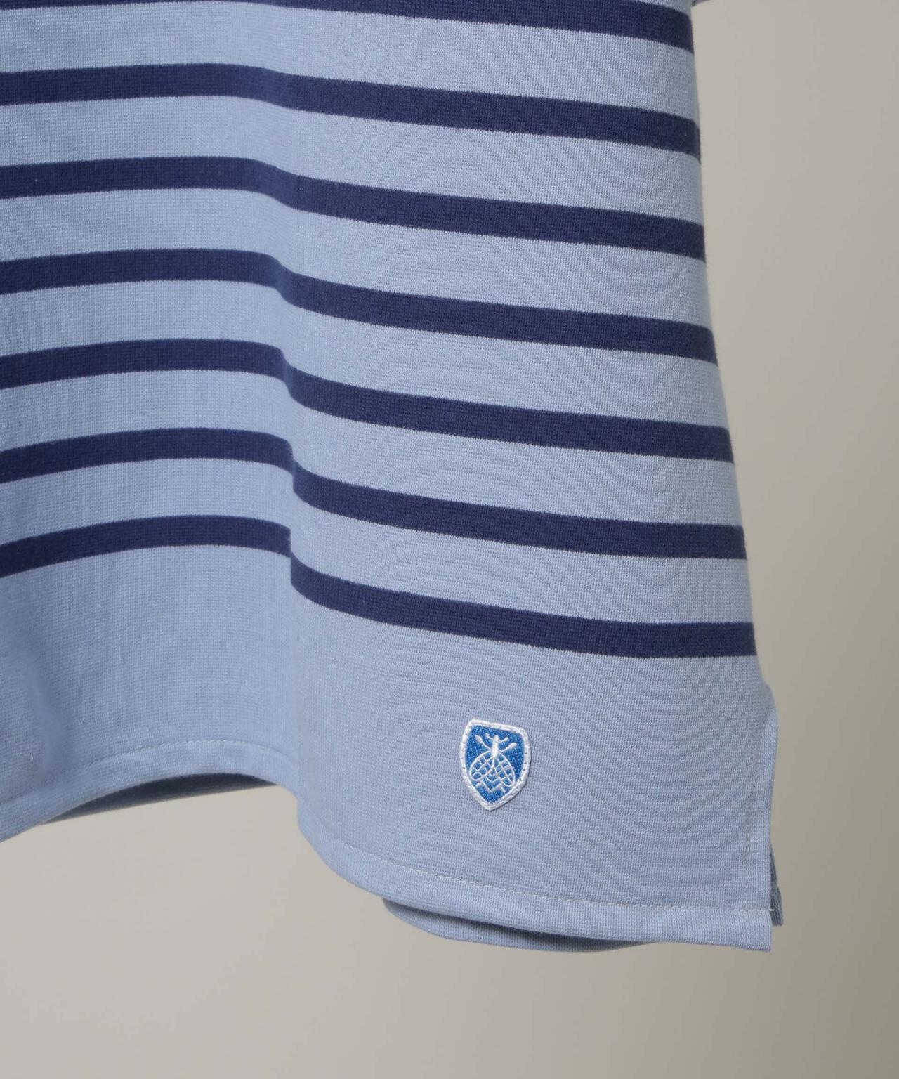 ORCIVAL / WIDE BOAT NECK S/S P.O.