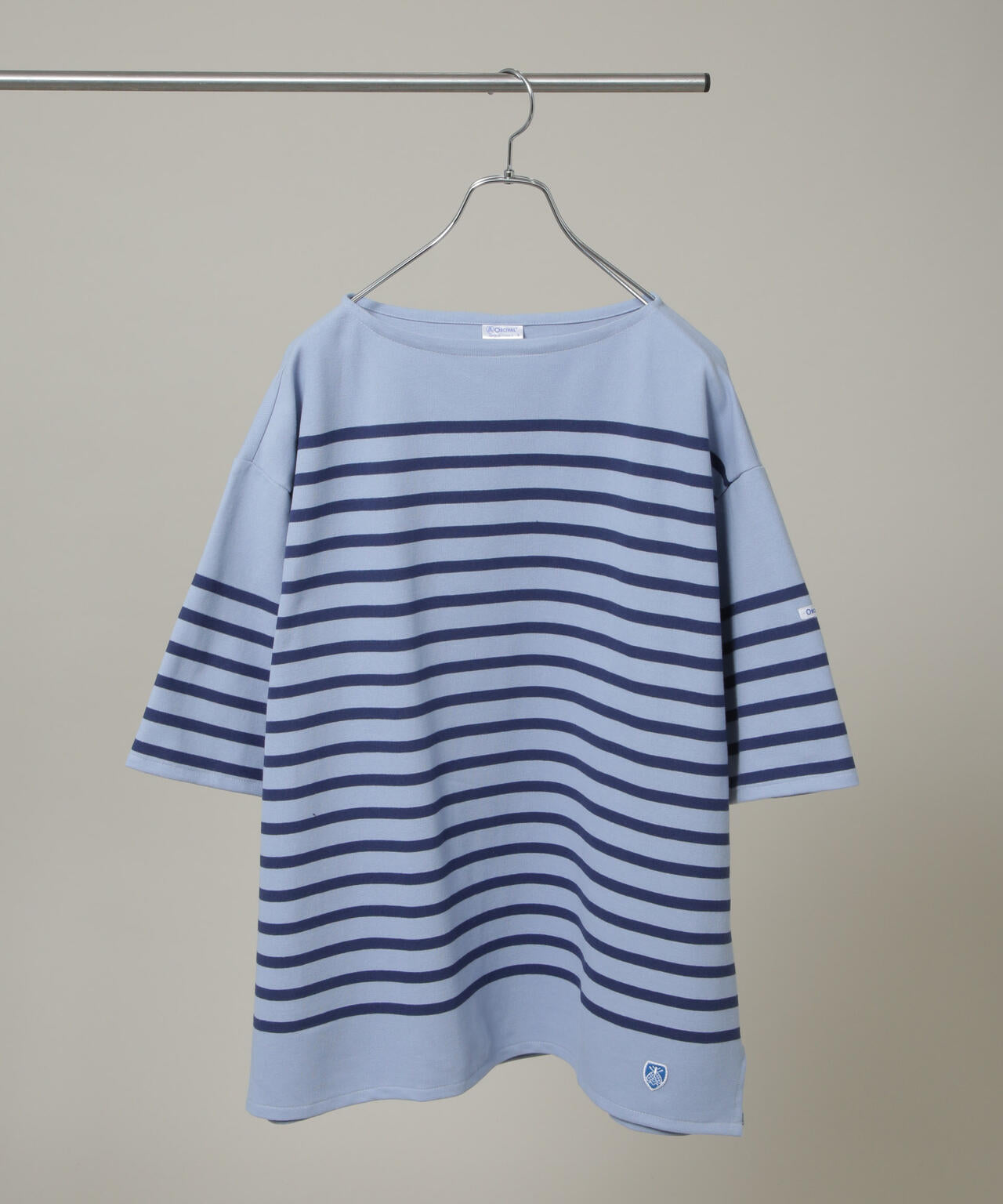 ORCIVAL / WIDE BOAT NECK S/S P.O.