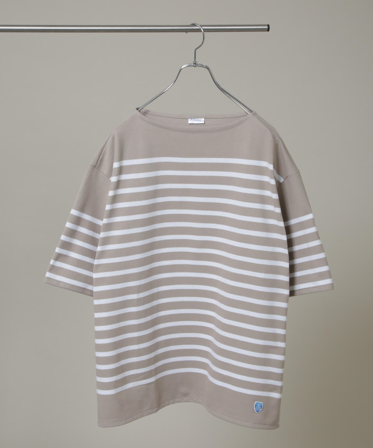 ORCIVAL / WIDE BOAT NECK S/S P.O.