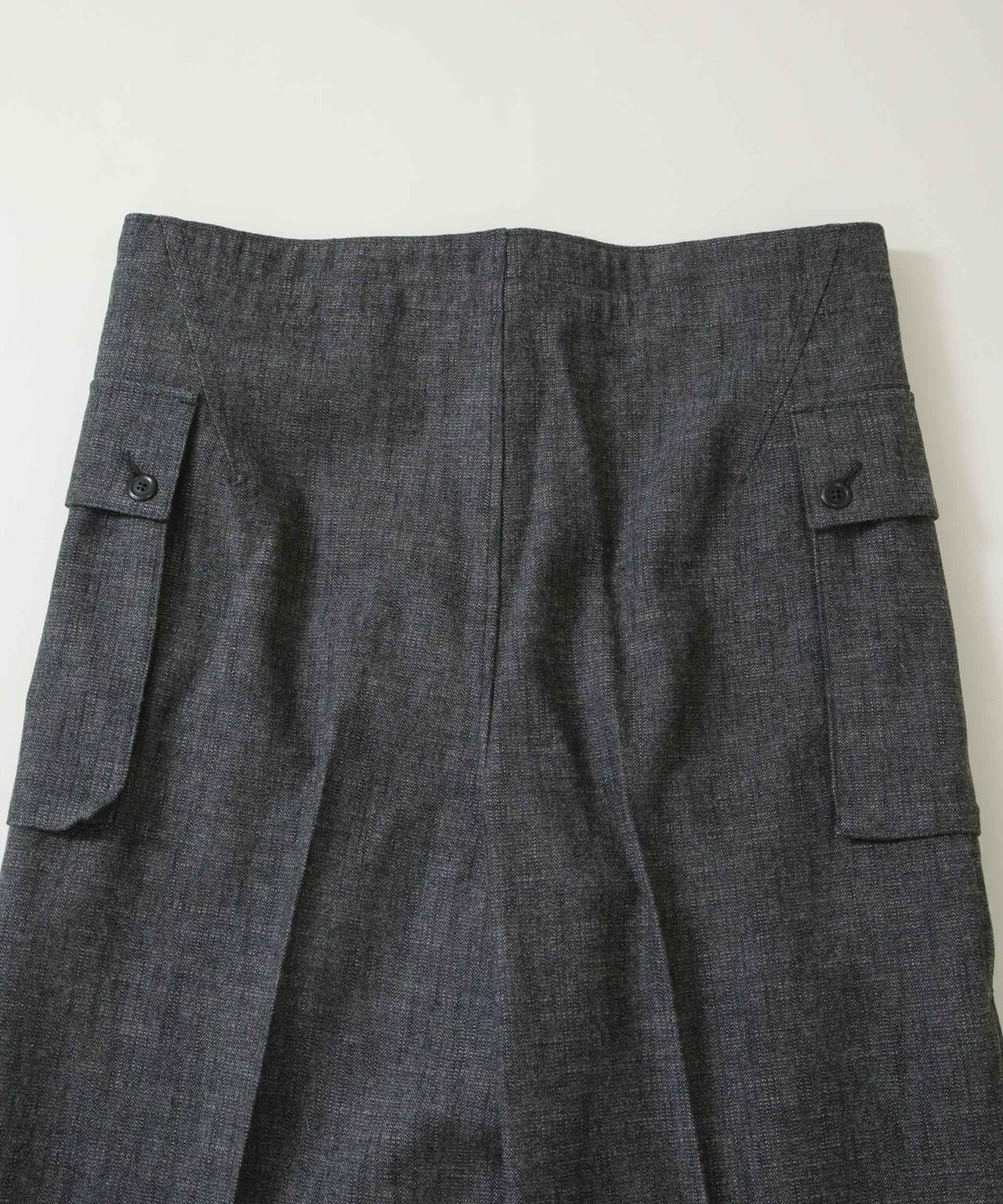 HAVERSACK/C/Wオールドヘリンボーン アーミーワイドパンツ 6706127013