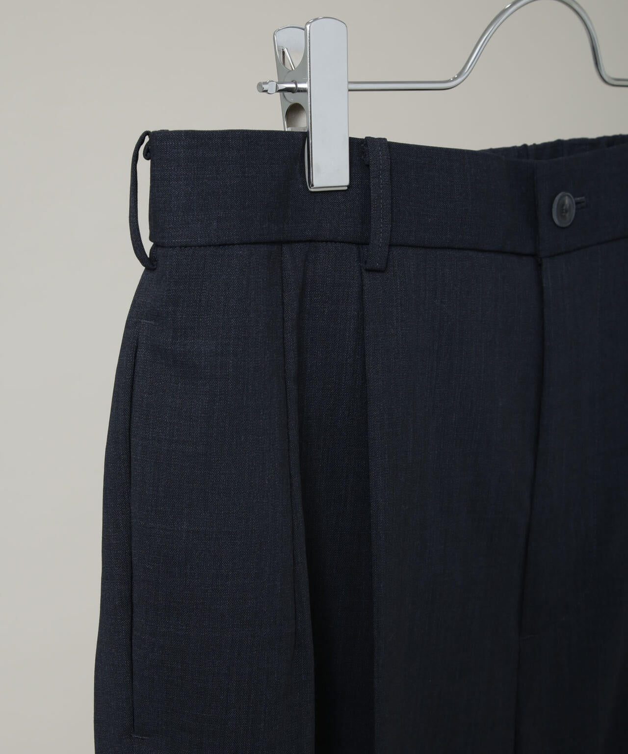 ATON/TWIST WOOL GAUZE EASY PANTS(セットアップ可) 6706127019