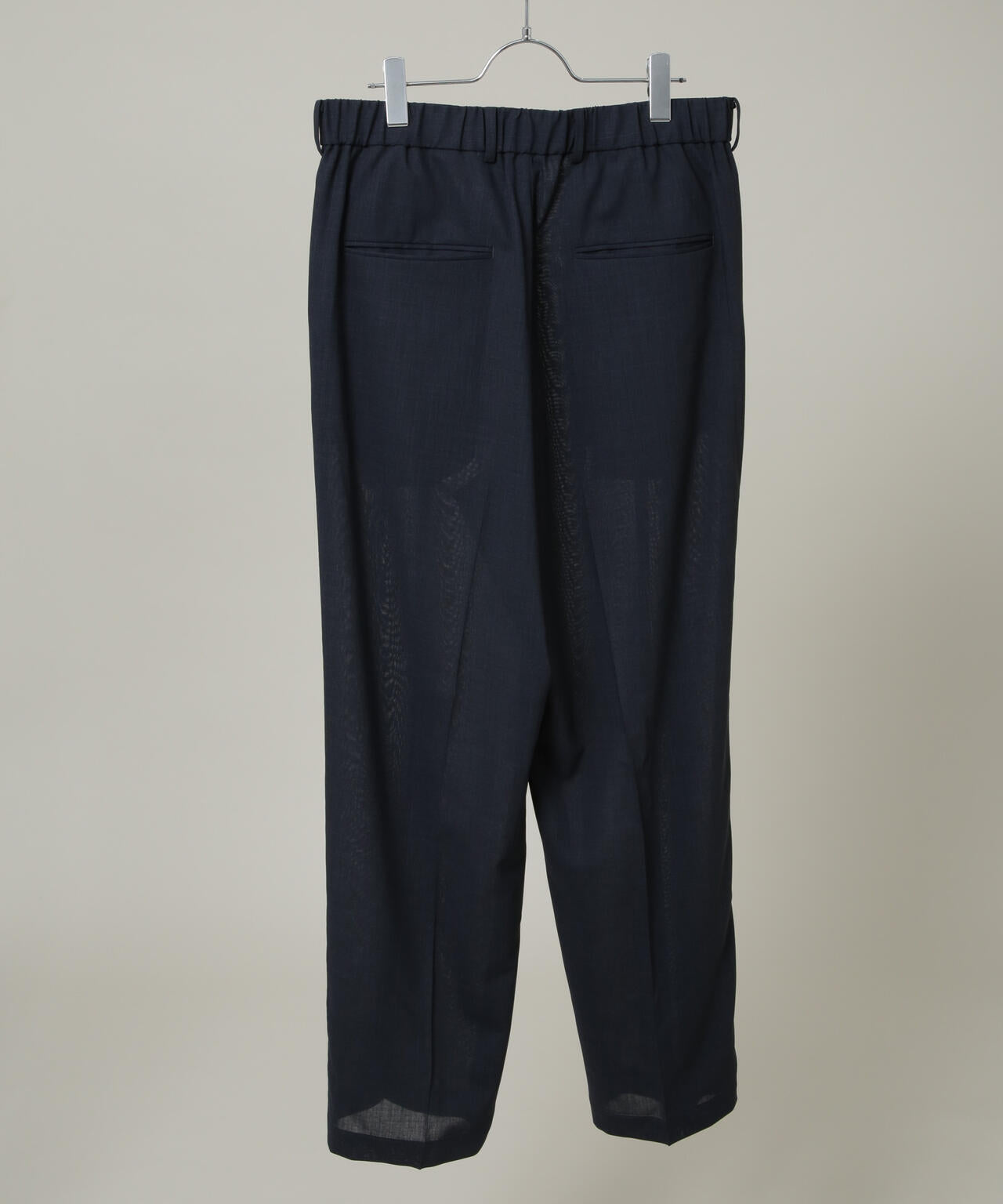 ATON / TWIST WOOL GAUZE EASY PANTS