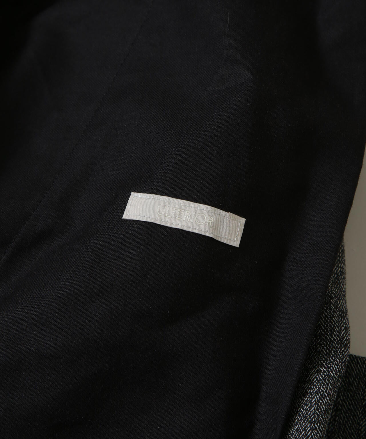 ULTERIOR/WOOL WASHI H/B TUCKED TROUSERS 6706127027