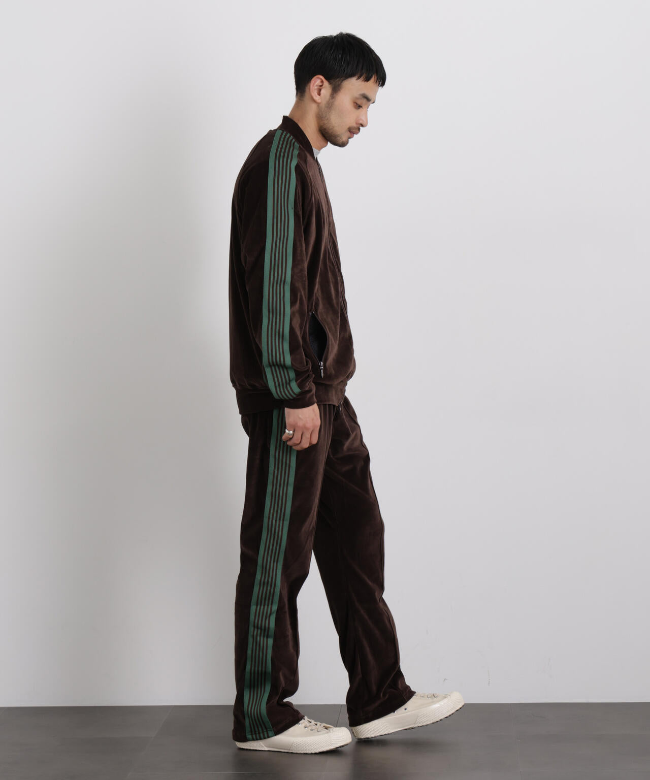 Needles/Narrow Track Pant - Velour 6706127030