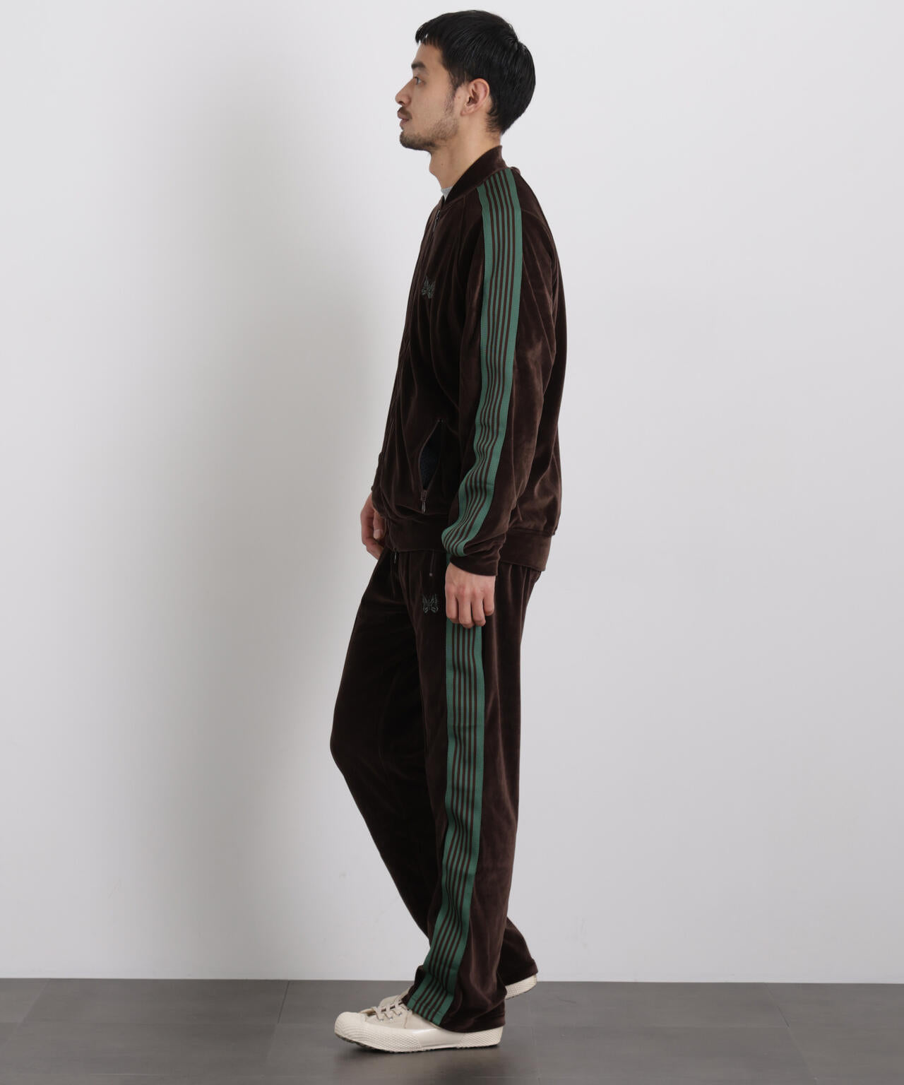 Needles/Narrow Track Pant - Velour 6706127030