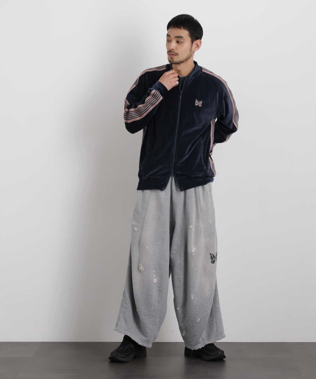 Needles / Decostructed H.D. Sweat Pant