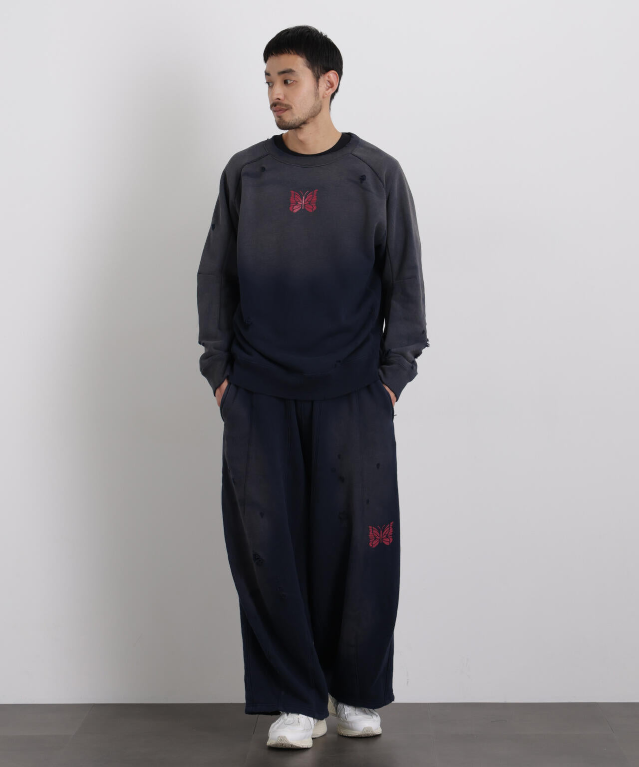 Needles / Decostructed H.D. Sweat Pant