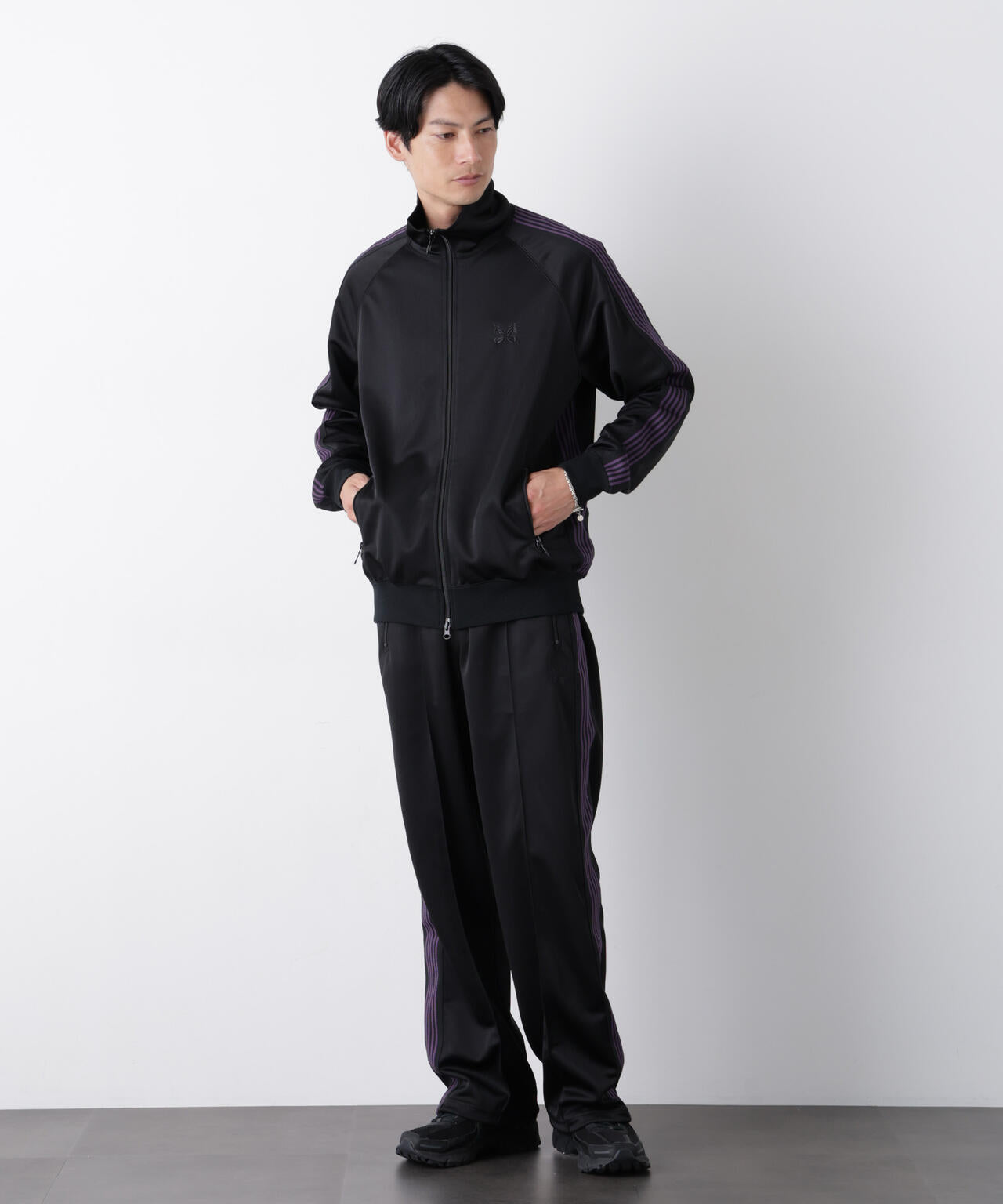 NEEDLES 20AW ナノユニバース別注 トラックパンツ サイズS Needles/別注 Track Pant - Poly Smooth