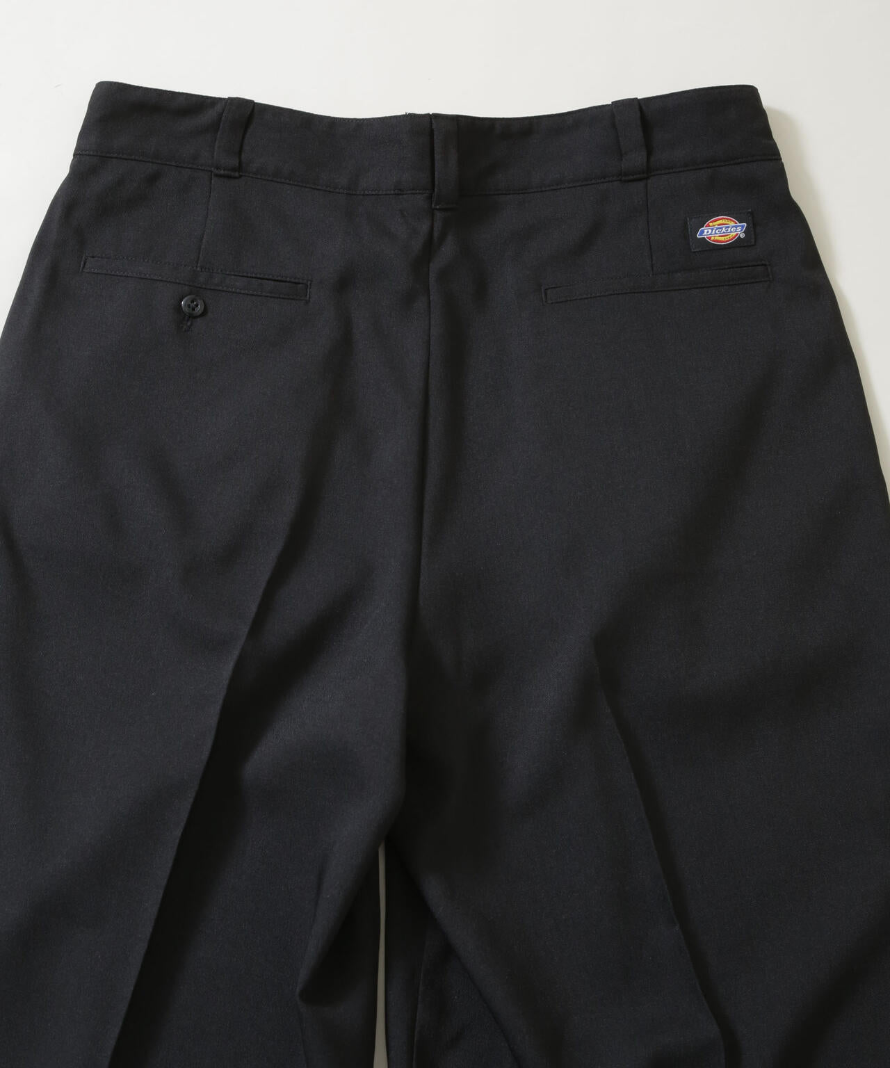 Dickies ブラック ワイドキュロット Dickies / 別注 Wide Tuck Short Pants
