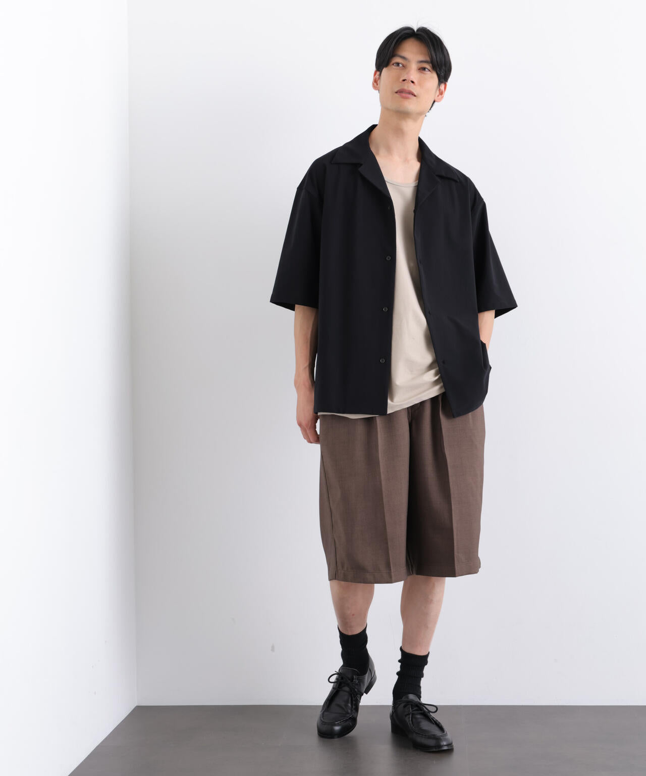 Dickies / 別注 Wide Tuck Short Pants
