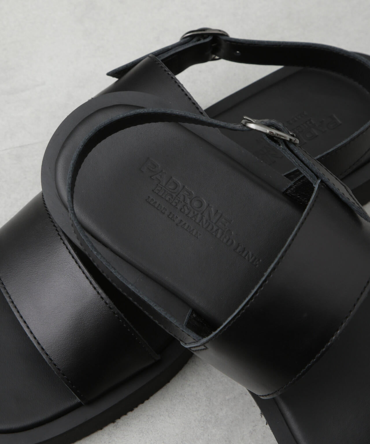 PADRONE THE STANDARD LINE / 別注BACK STRAP SANDAL/ストラップサンダル
