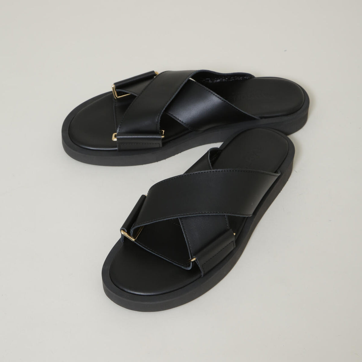 PADRONE THE STANDARD LINE / 別注CROSS STRAP SANDAL/クロスストラップ