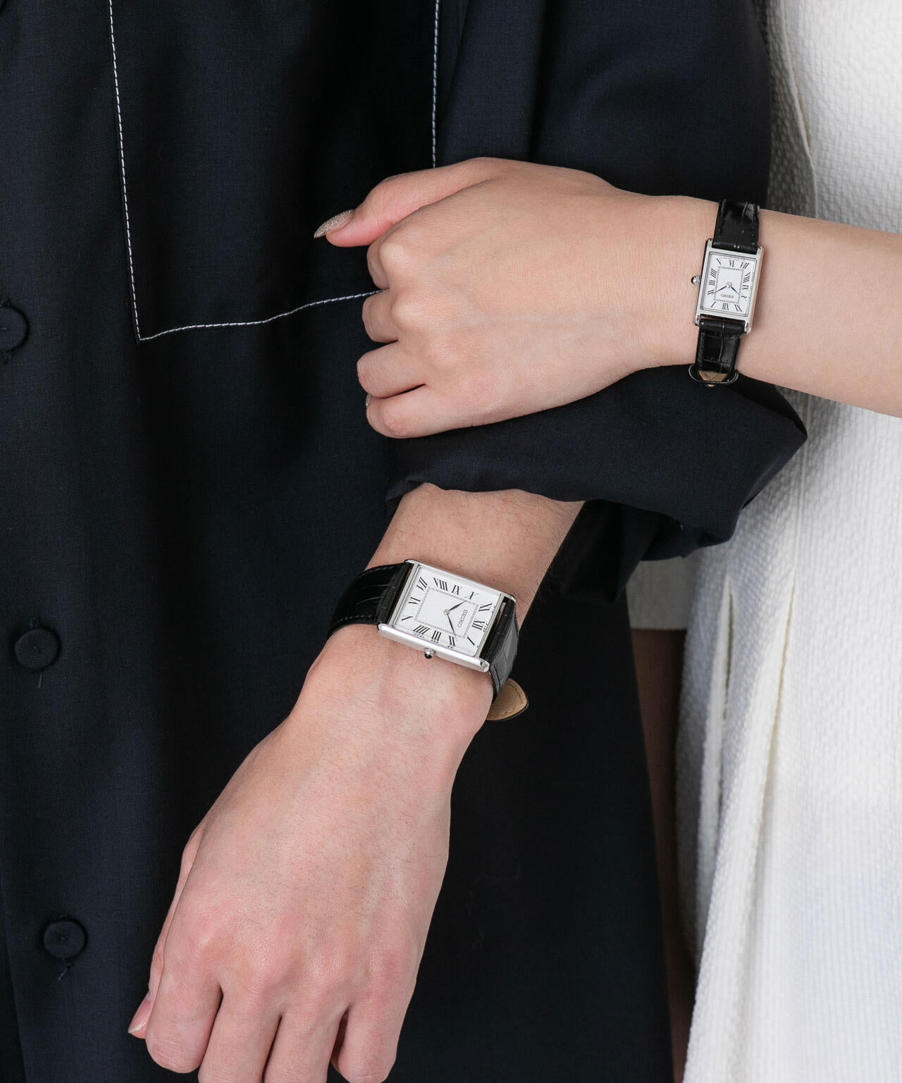 SEIKO/セイコー コラボレーション スクエア ブラック