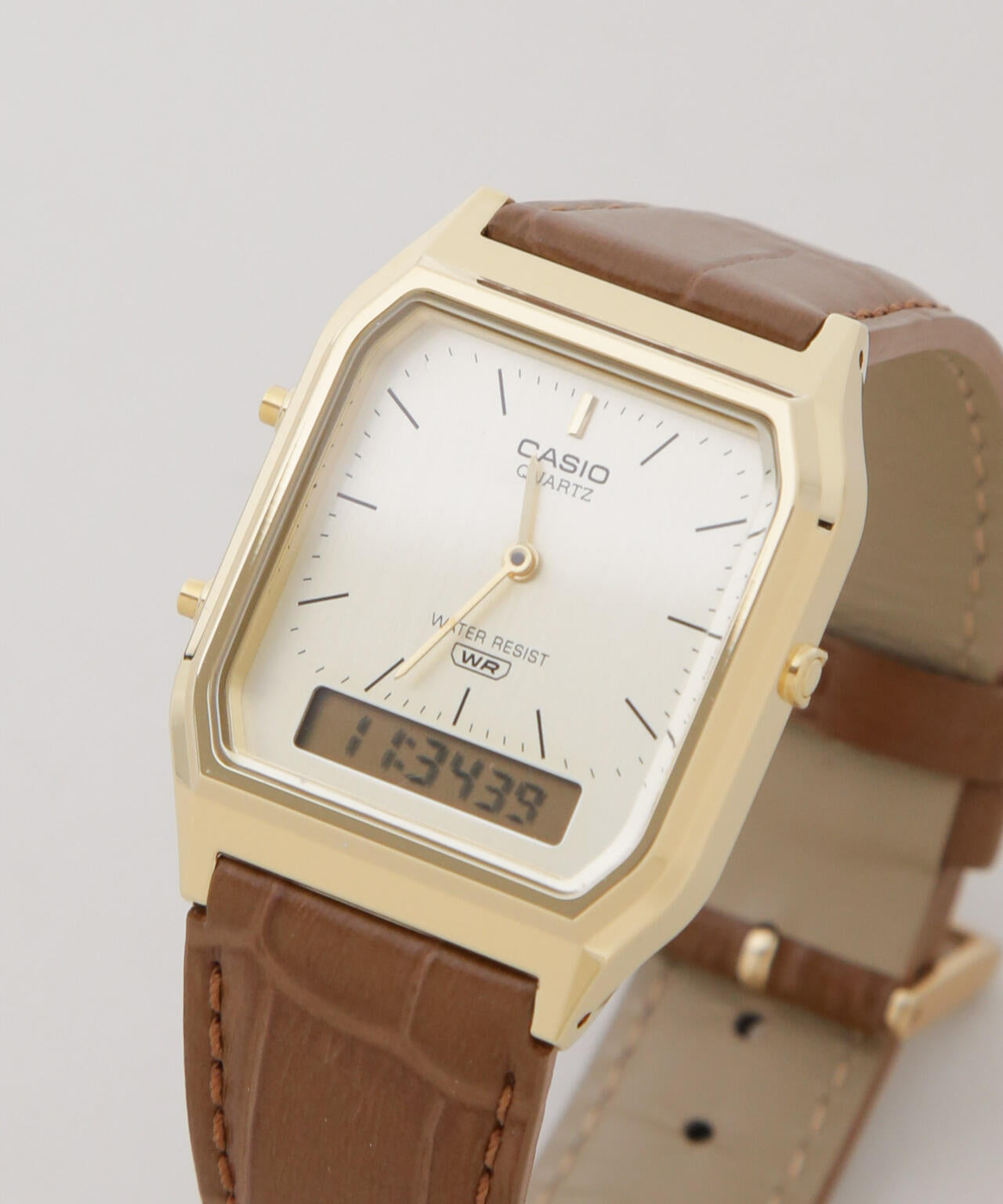 ＜CASIO＞AQ‐230EGL‐9AJF 腕時計 AQ230EGL-9A | CASIO VINTAGE Silver | CASIO
